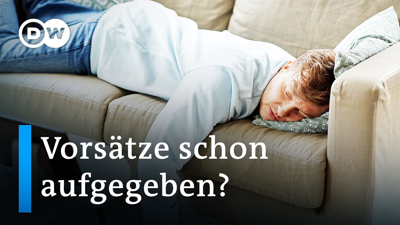 Weniger Stress, mehr Sport: Wie man Neujahrsvorsätze tatsächlich durchzieht | DW Nachrichten