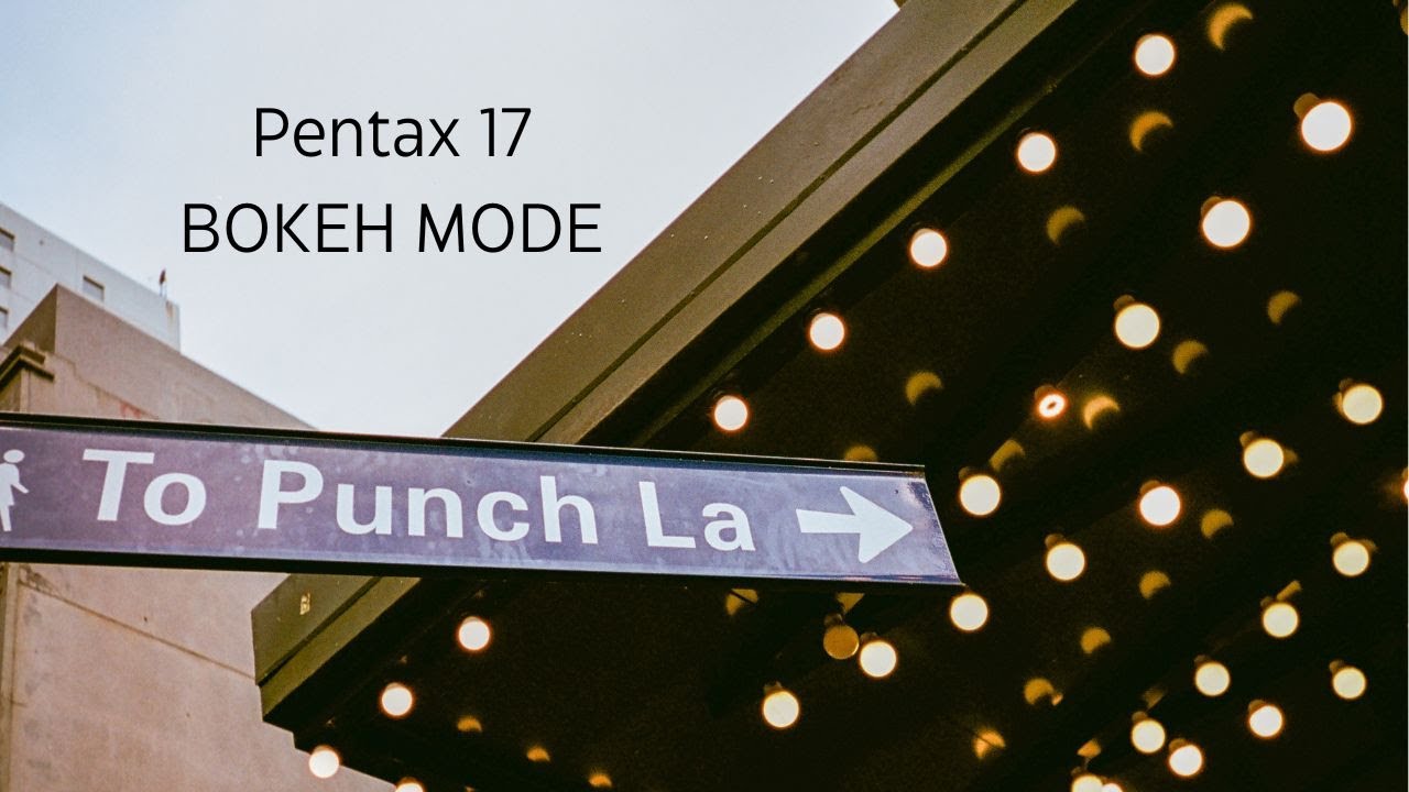 Режим BOKEH Pentax 17