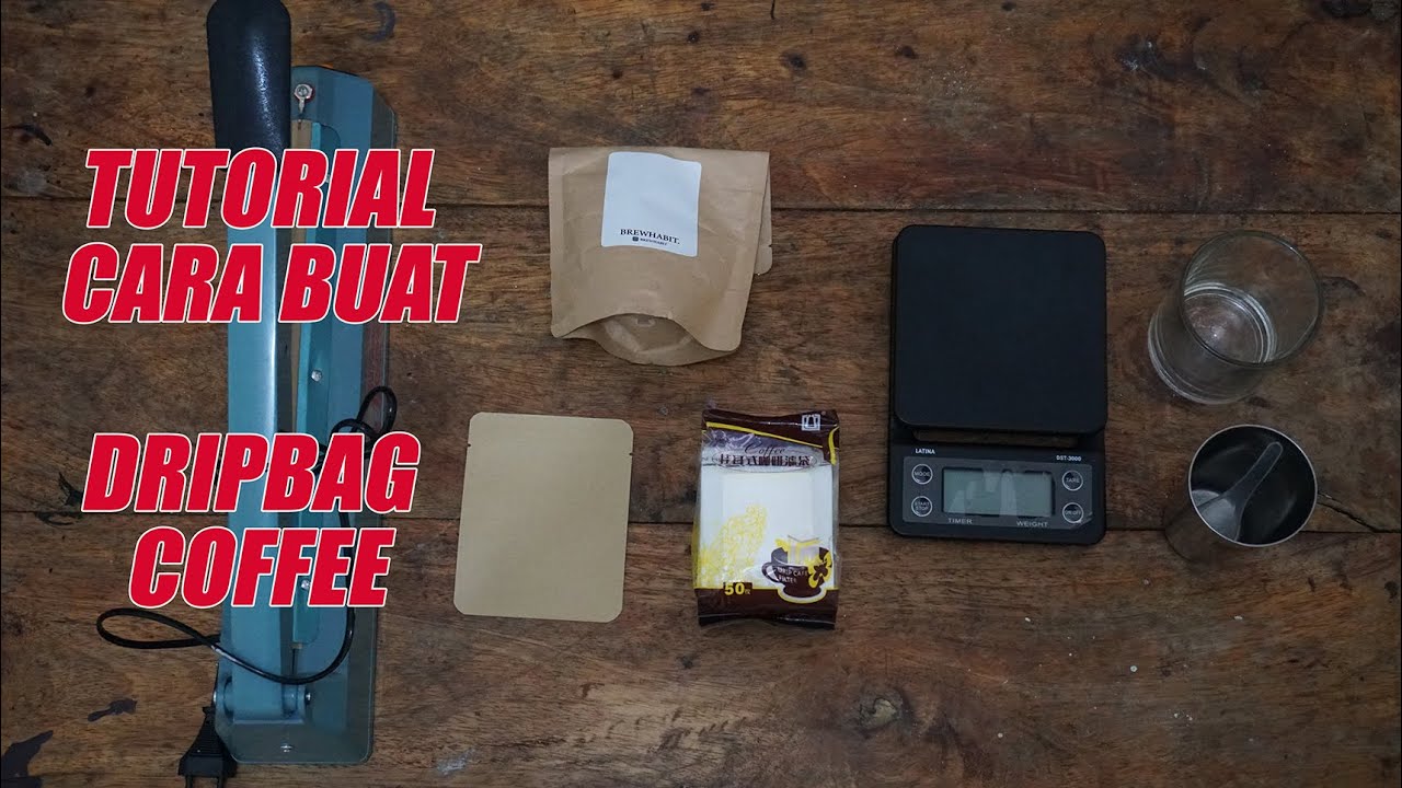 TUTORIAL CARA BUAT DRIPBAG COFFEE