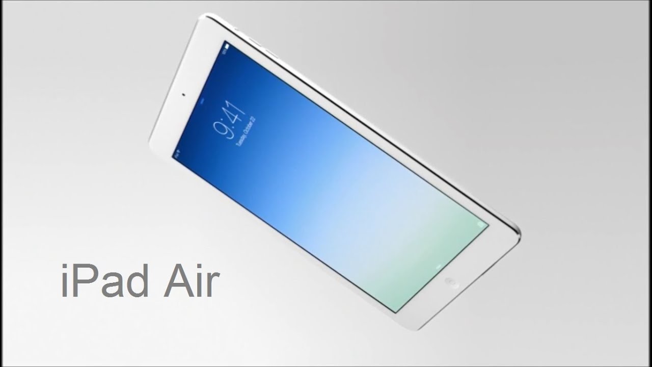 iPad Air Official Trailer - Jony Ive, Dan Riccio & Craig Federighi