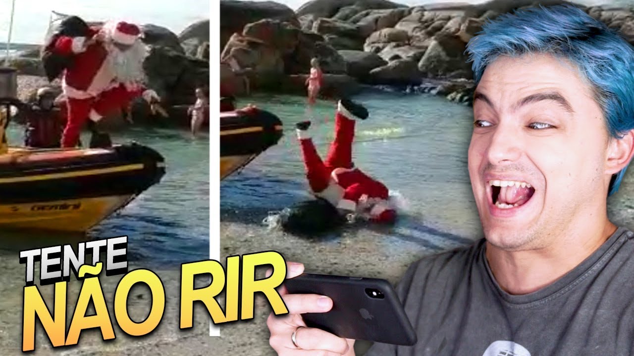 TENTE NÃO RIR - PRESENTE DE NATAL [+10]