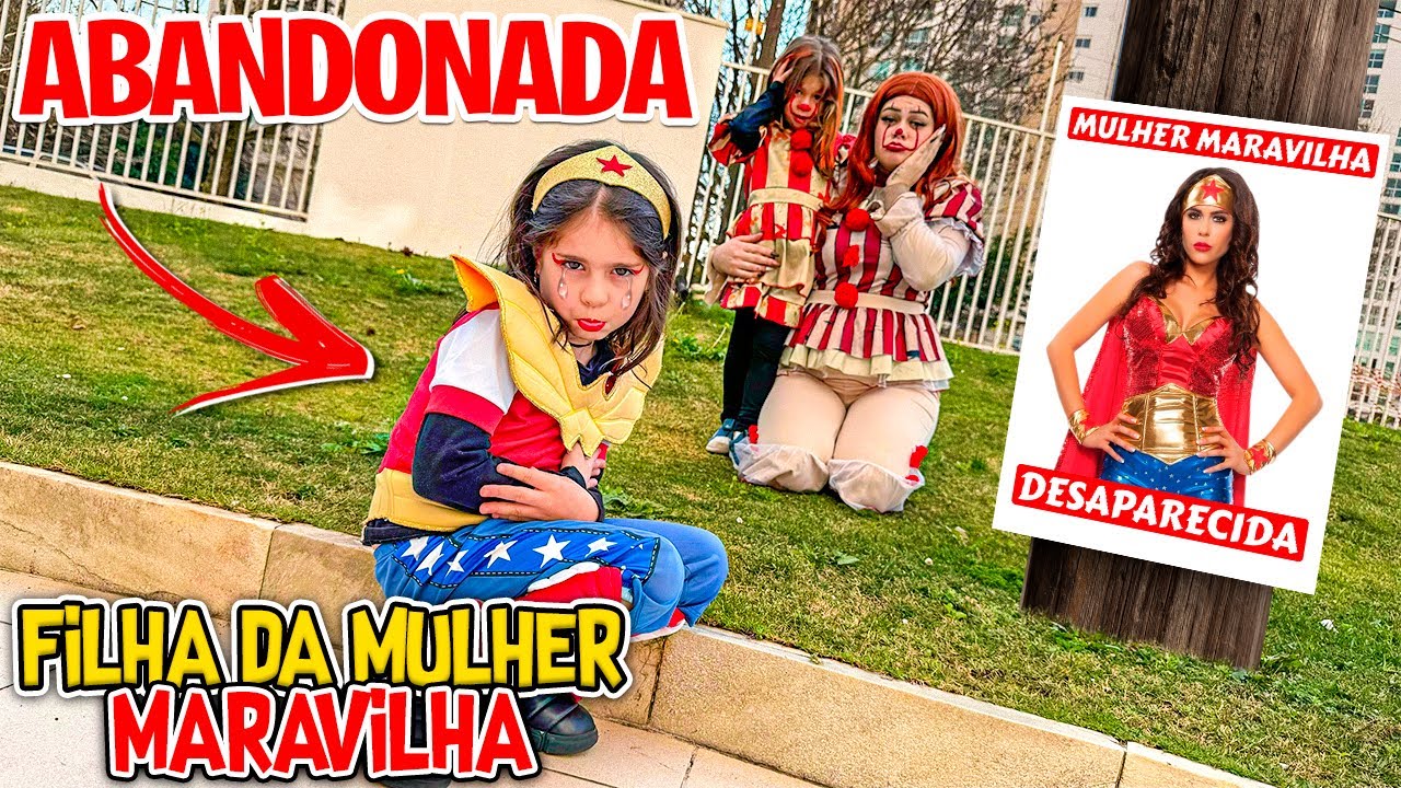 A FILHA DA MULHER MARAVILHA FOI ABANDONADA PELA SUA MÃE QUE NUNCA MAIS VAI VOLTAR ELA VIROU ORFÃ !