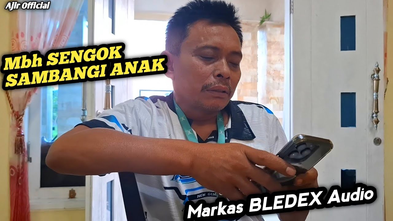 Wong Pusat FASKHO SENGOK SAMBANGI ANAK.E di Markas BLEDEX Audio,