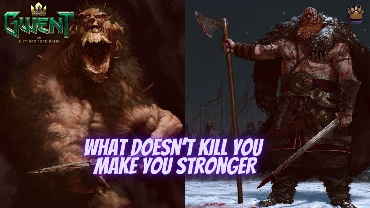 GWENT | Skellige Self Wound Deck Perfect For Annihilate Swarm Deck Opponent