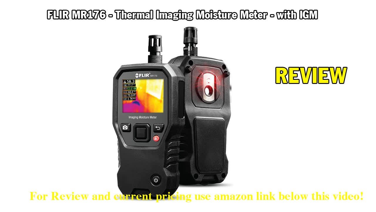 Review FLIR MR160 - Thermal Imaging Moisture Meter 2021