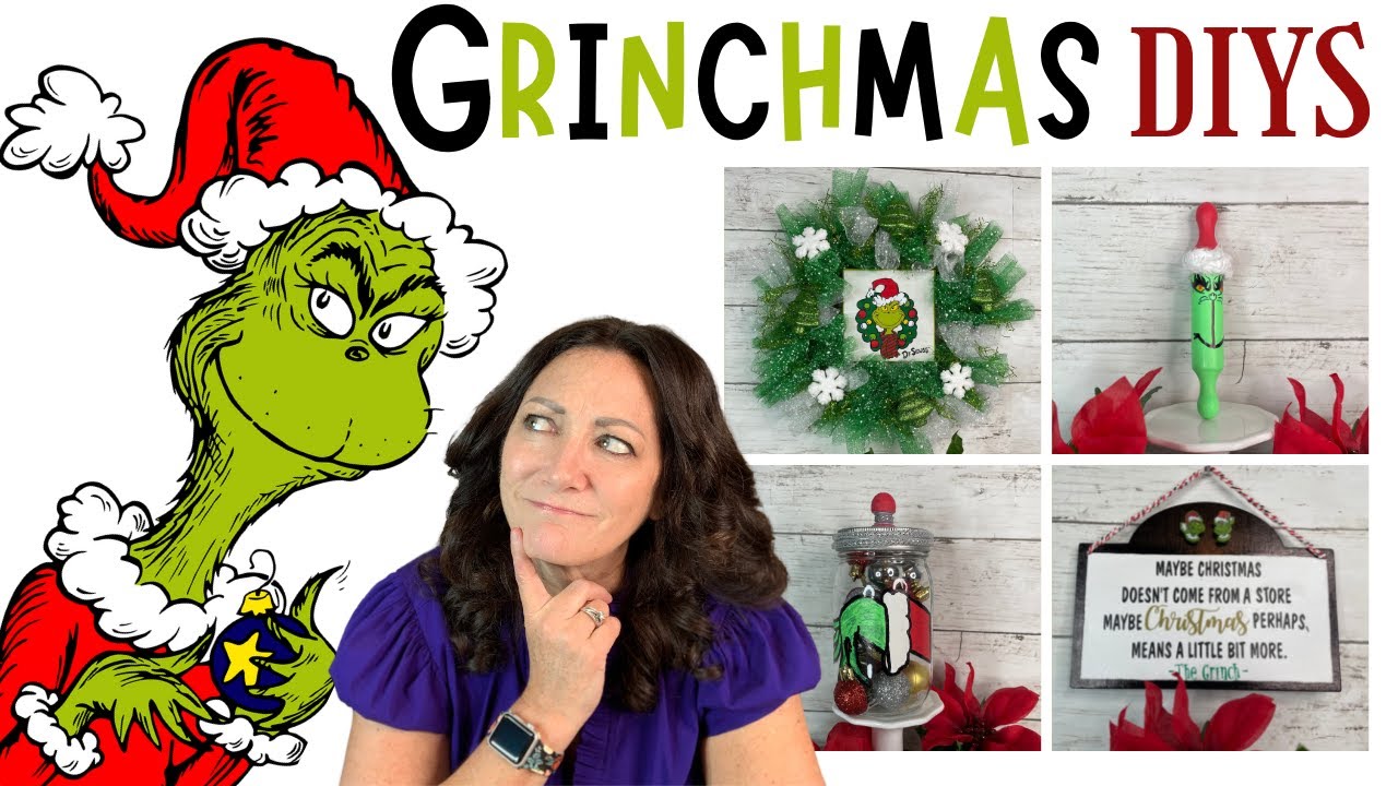 🎄 DIY GRINCH CHRISTMAS DECORATIONS | A CHRISTMAS MOVIE CHRISTMAS