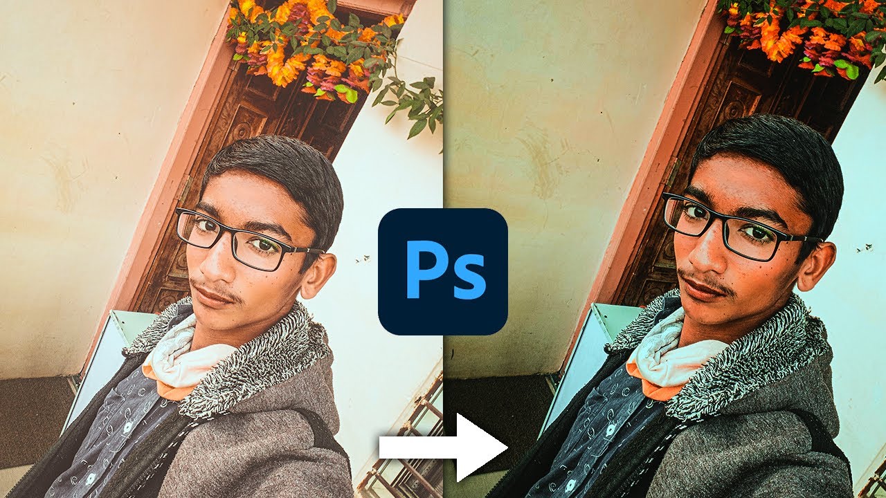 Color Correction In Photoshop || #TSSHORT