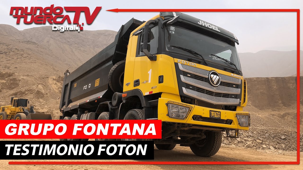 📢 Testimonio de cliente que usa volquetes FOTON