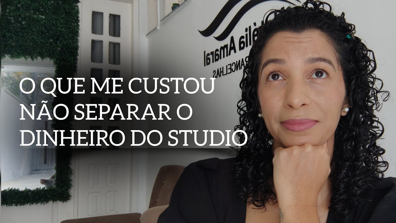 O que me custou não separar o dinheiro do Studio do meu pessoal 