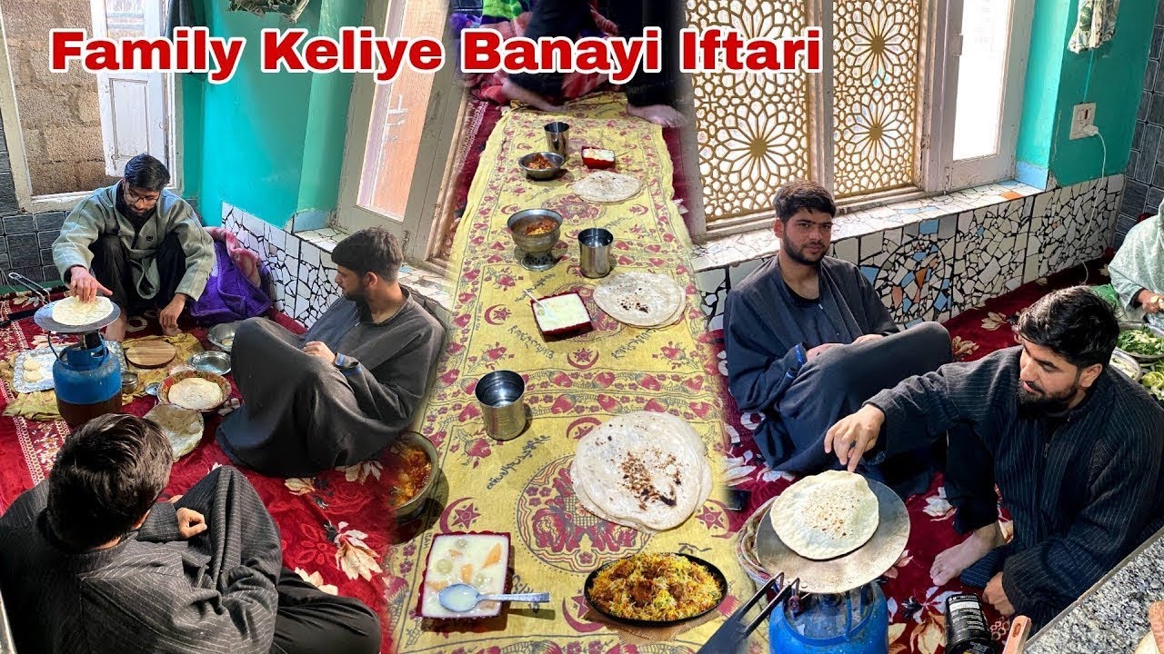 Family Ke Sath Iftar Ki Tayari || Ramadhan Day 4th