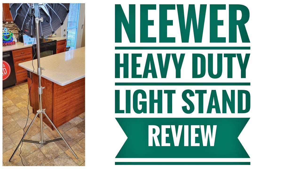 Review NEEWER Heavy Duty Light Stand Photography & Video Lights   I LOVE IT!!!