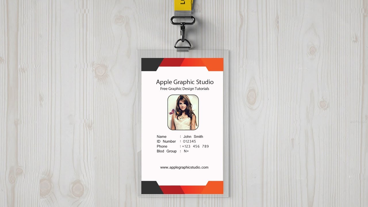 How to Design Company Identity Card - Adobe Illustrator Tutorial