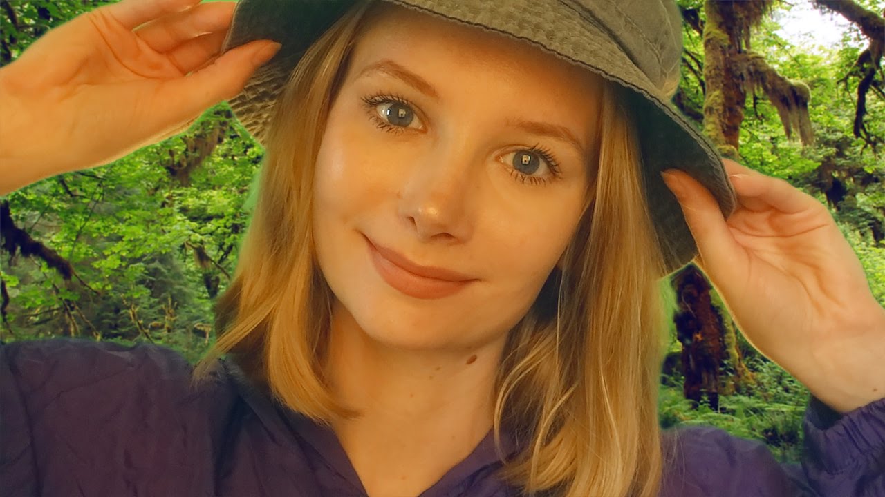 Ear to Ear Whispered Rainforest Facts with Rain Sounds for ASMR
