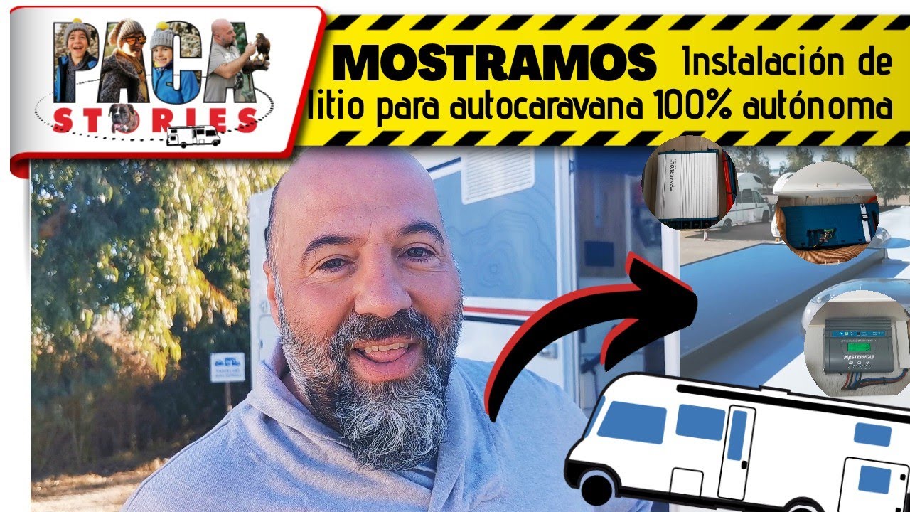 🚐🔋🔝 Instalación de litio MASTER VOLT para AUTOCARAVANA ➡ AUTONOMÍA ELÉCTRICA 100%  #mastervolt #m3