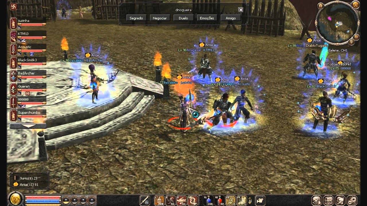 METIN2PT ARISE VS JIAHOO E ARMADURA EPICA DE ACOUSTIC