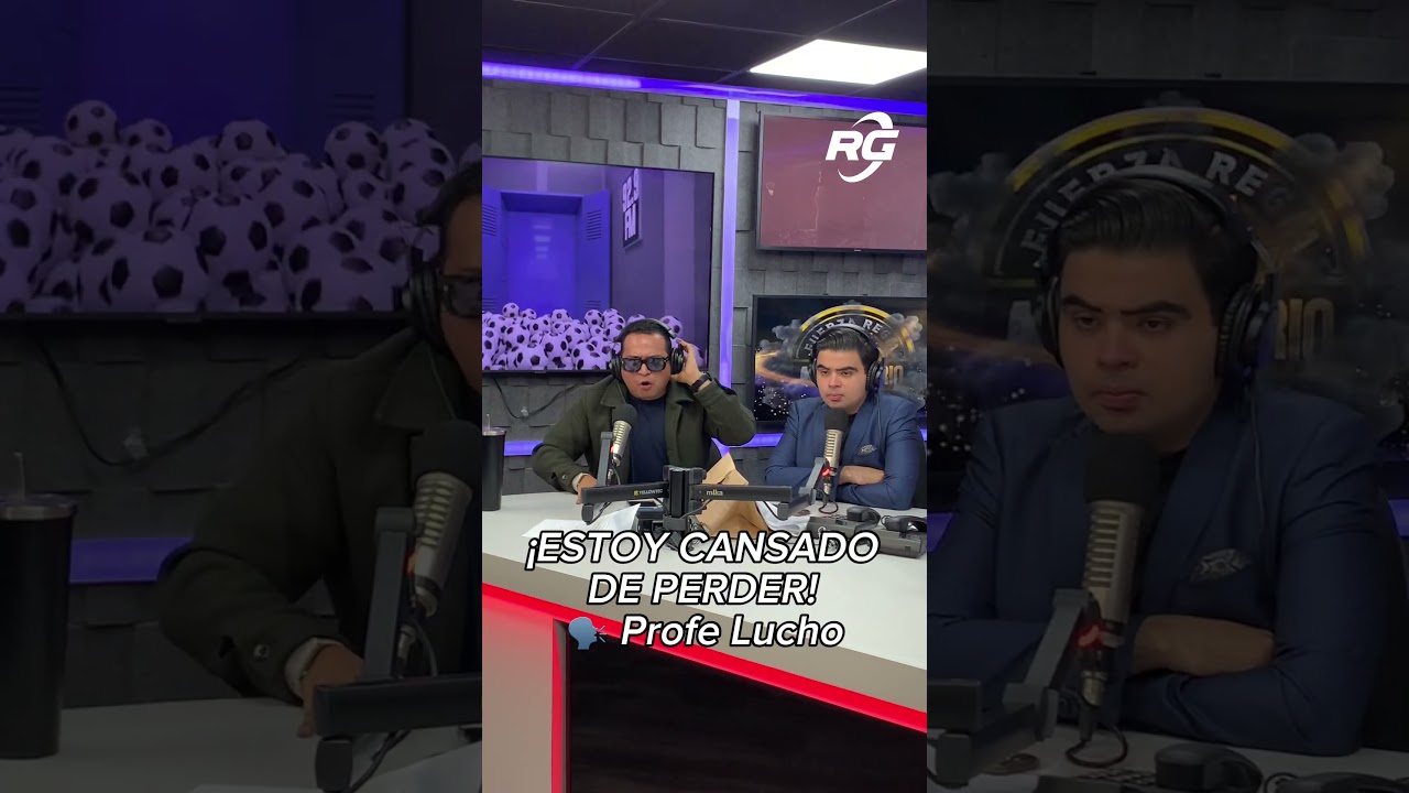 “¡ESTOY CANSADO DE PERDER, QUIERO GANAR!” 🗣️ Profe Lucho Ibarra