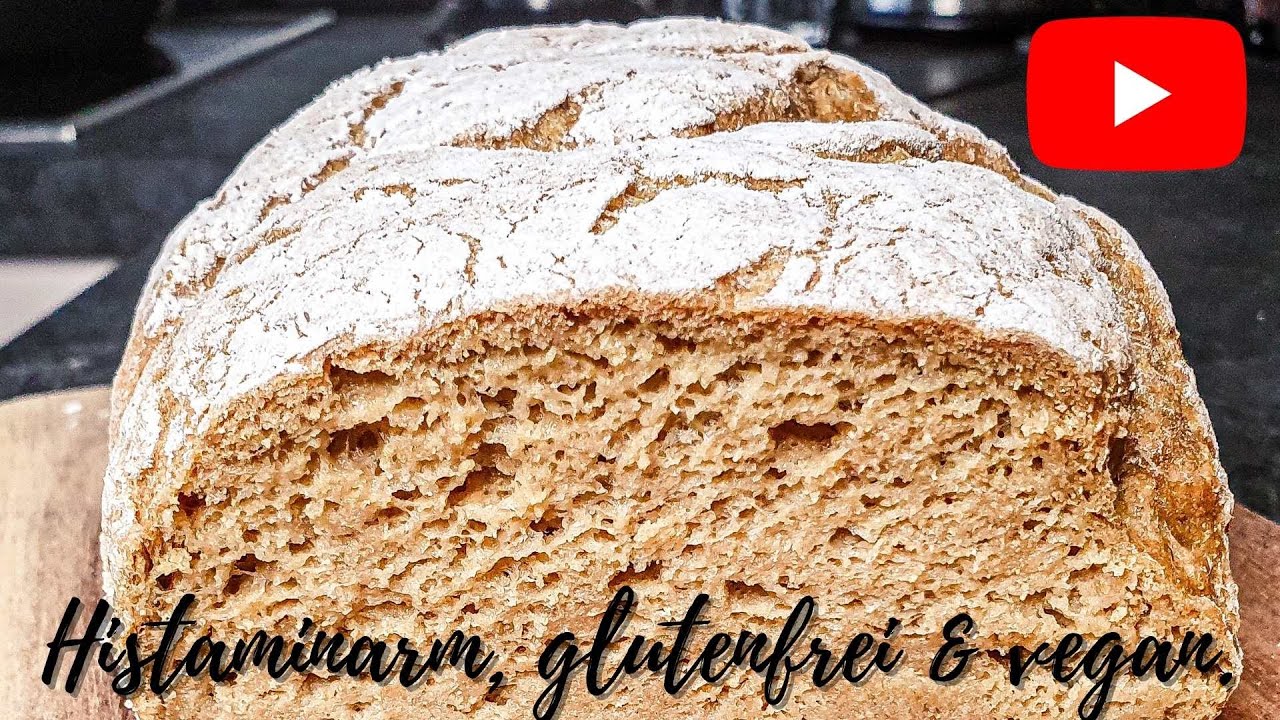 Dieses Brot ist histaminarm, vegan & glutenfrei- ohne Mehl, ohne Hefe #glutenfrei #vegan #histamin