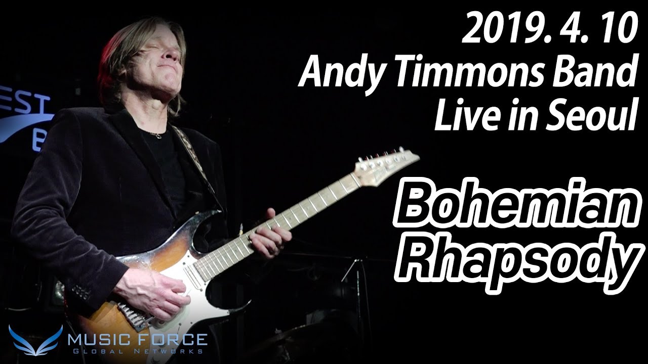 Andy Timmons Band Live in Seoul 190410 - 'Bohemian Rhapsody'