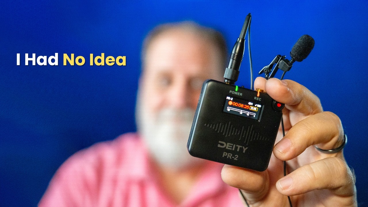 Discover the SUPERPOWER of Deity PR-2 Timecode LAV Recorder