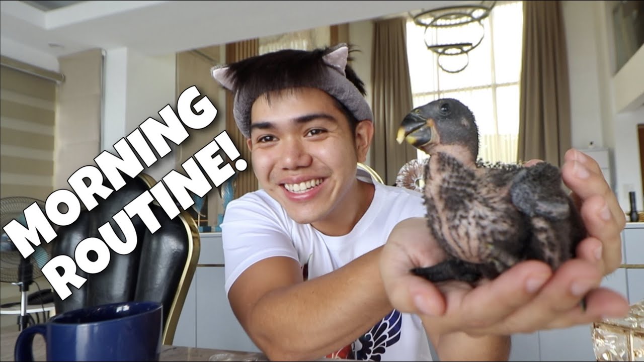 IBONG MATATAKAW! Morning routine namin sa bahay grabe sobrang kulit! (MACAW PARROTS!) | Murillo Bros