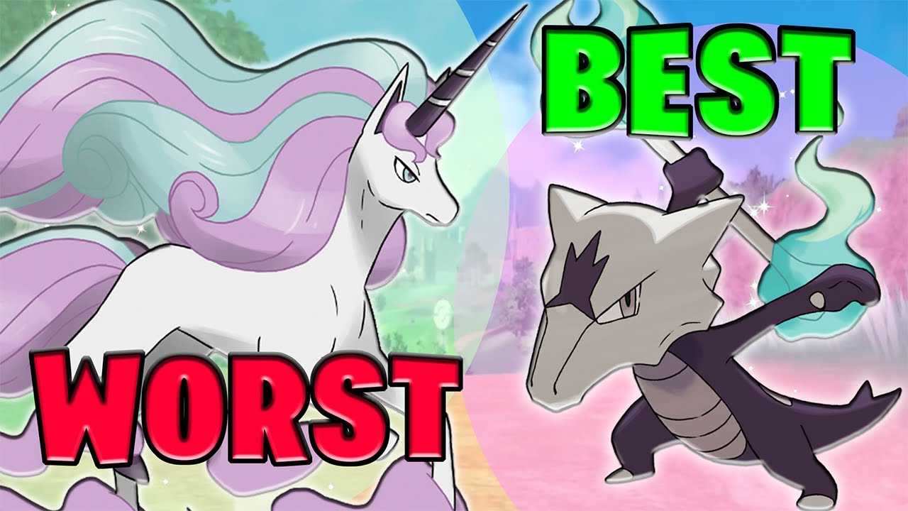 The BEST and WORST Regional Pokémon Forms