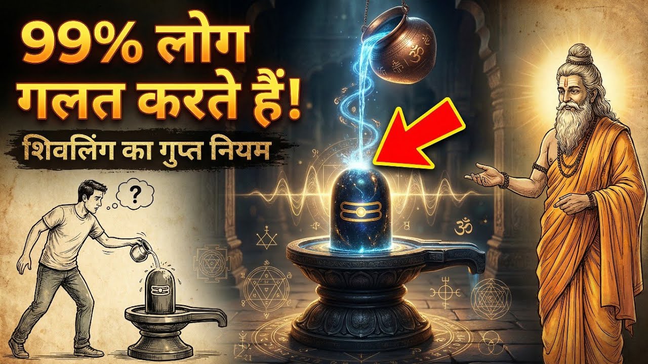 शिवलिंग पर जल चढ़ाने का वो तांत्रिक नियम जो 99% लोग नहीं जानते | The Science of Shivling Abhishek