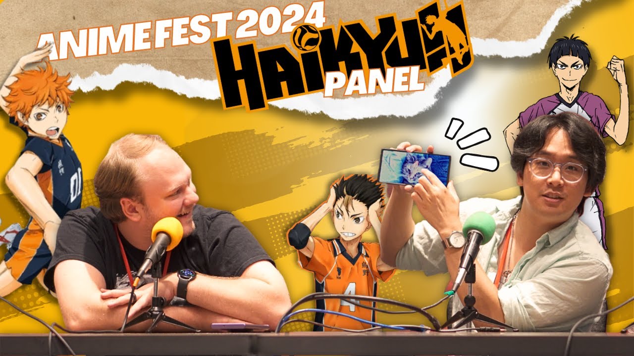 Exclusive recording: Haikyu!! Panel  | Anime Fest 2024