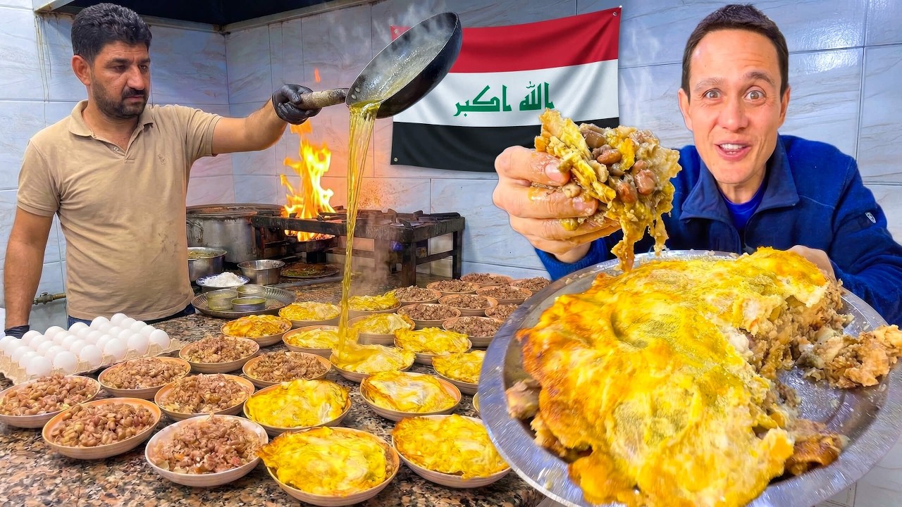 I Tried Iraq’s Breakfast of Champions!! (And Visited Ancient Babylon)