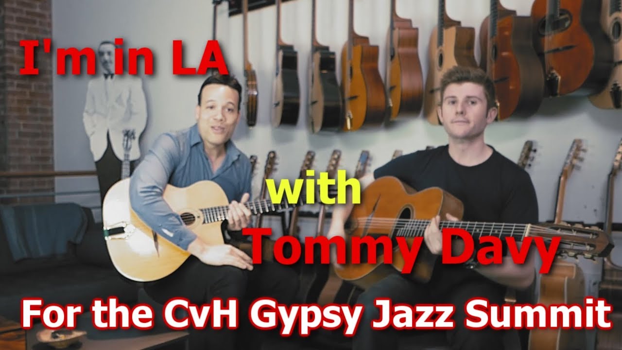 Playing and talking with Tommy Davy in LA