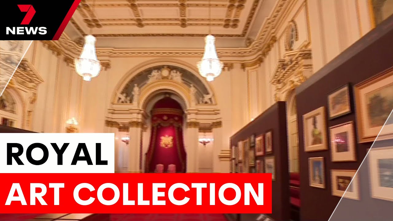 King Charles's global art collection on display | 7NEWS
