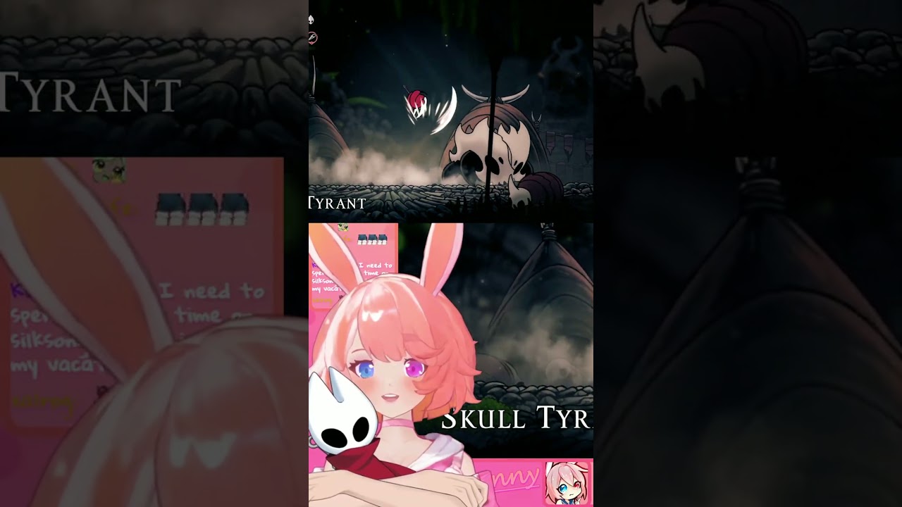 Suprise Skull Tyrant | #lilbunnny on #Twitch #Silksong #HollowKnight #Cute #Vtuber #EnVtuber #vtuber
