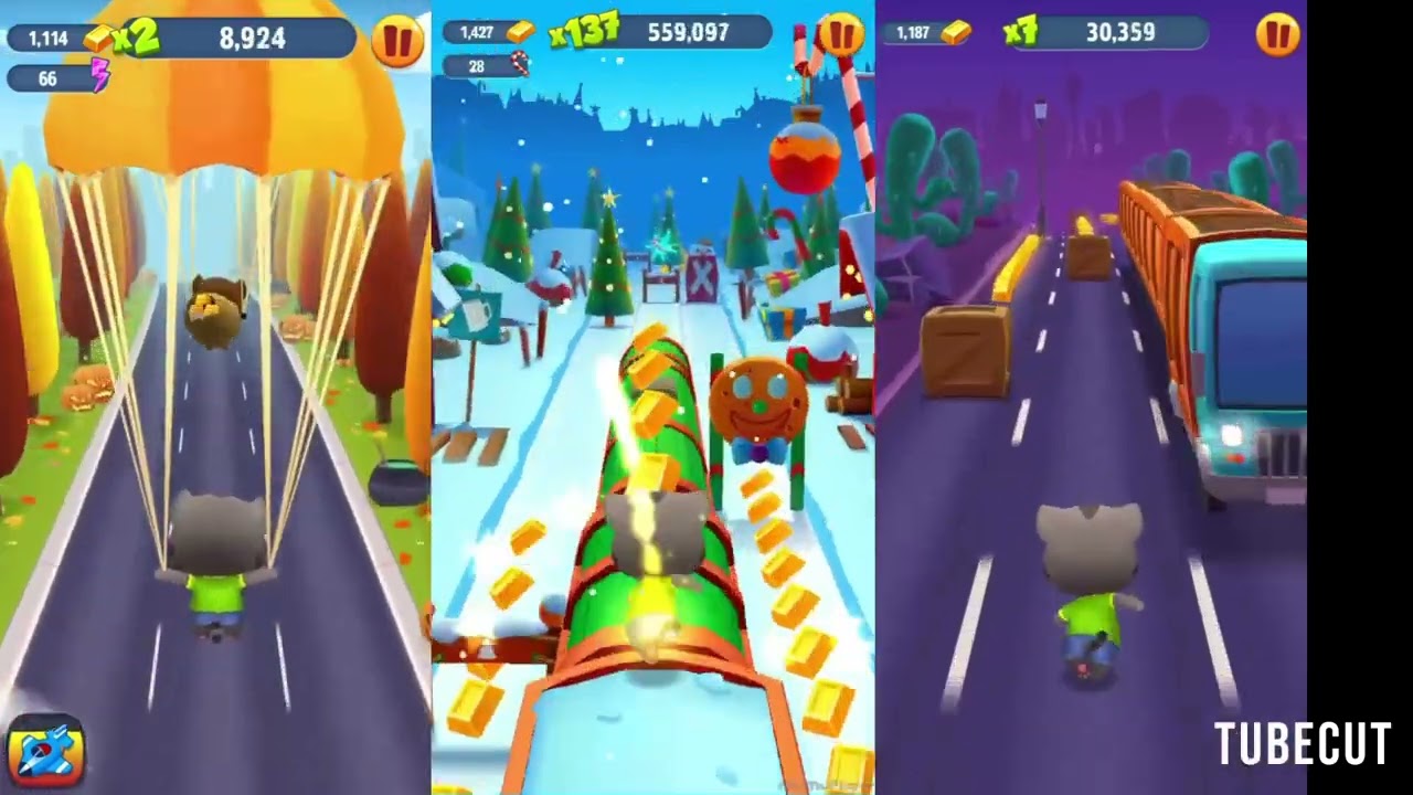 Talking tom gold run 3 videos 2025