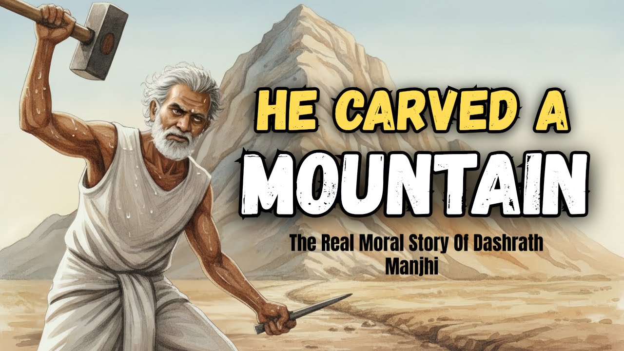 He Carved a Mountain Alone for 22 Years | The Real Story of Dashrath Manjhi