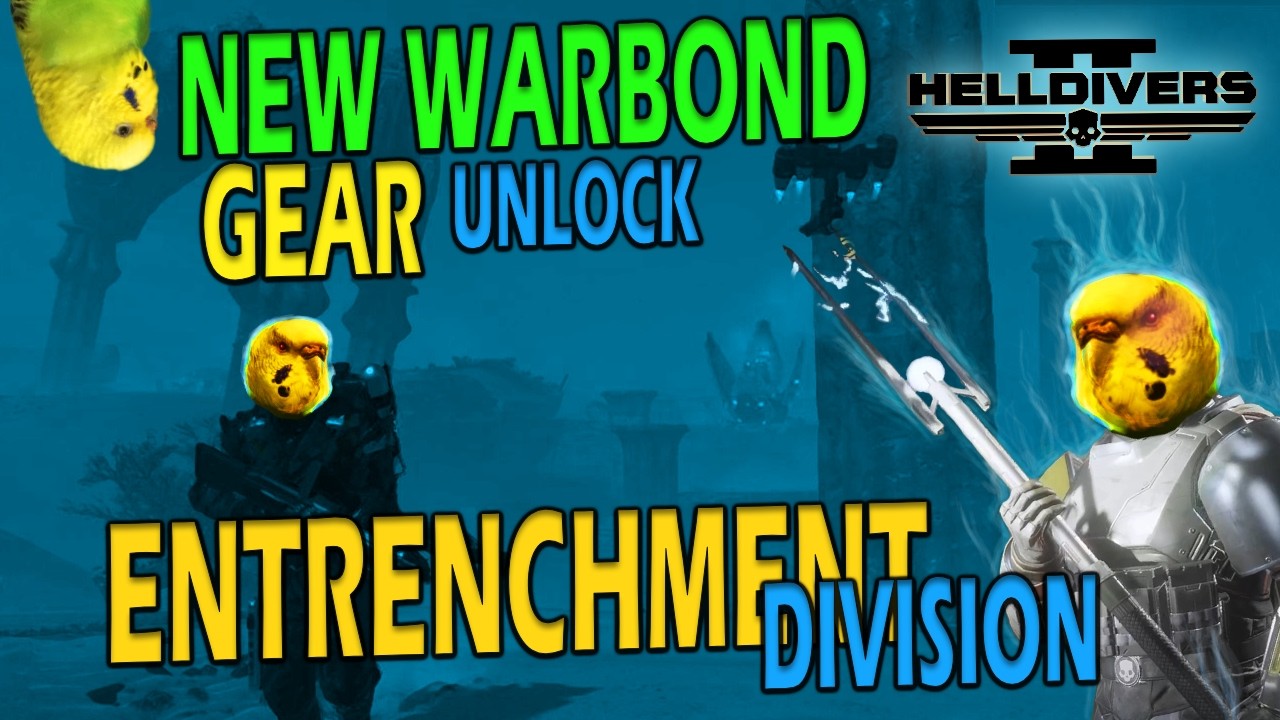 HELLDIVERS 2 NEW WARBOND ENTRENCHMENT DIVISION BUDGIE CAMERA 18TH MARCH 26