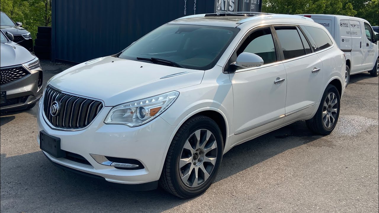 2017 Buick Enclave Premium Startup Engine & In Depth Tour