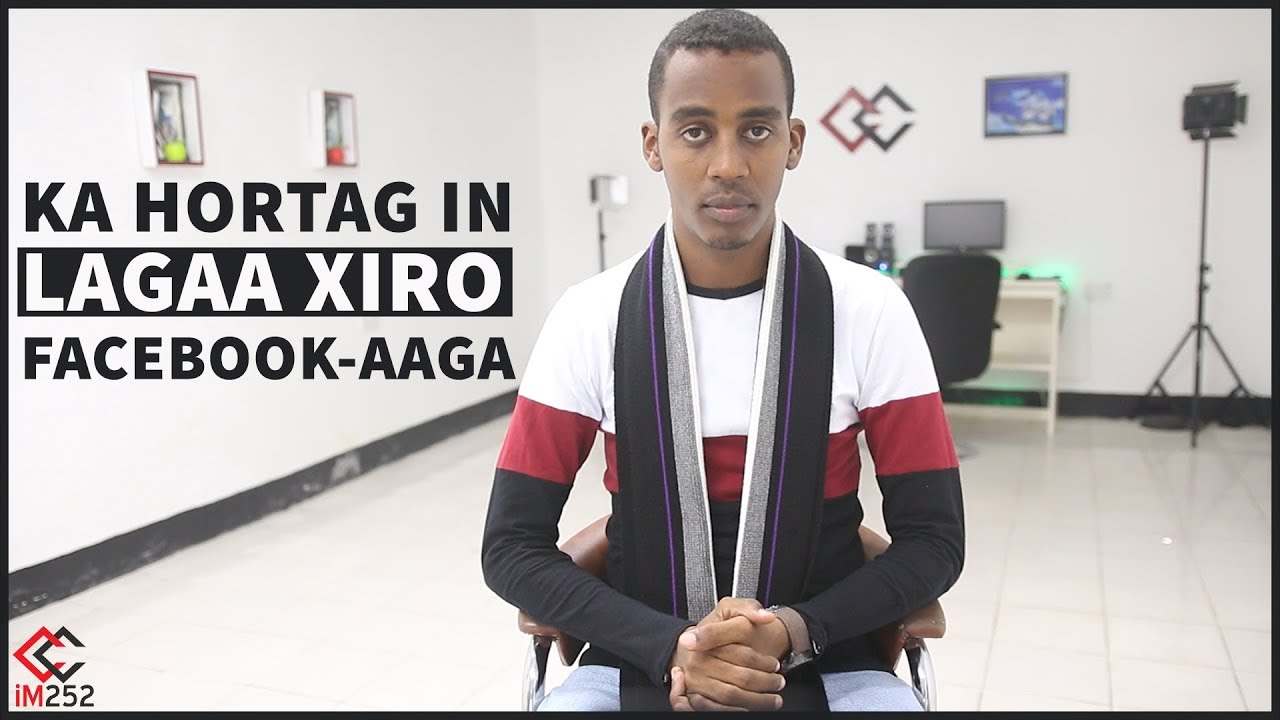 Ka hortag in lagaa xiro Facebook-gaaga!