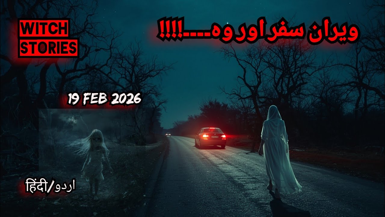 Scary Stories 19 Feb | Veeran Safar | Veerana | Khaufnak Safar | Witch Stories | Chudail Ki Kahani