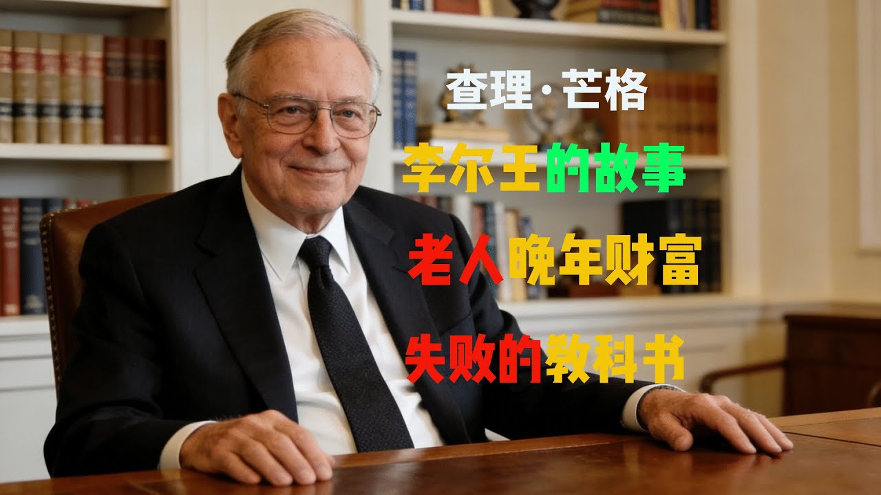 查理·芒格：李尔王的故事是所有老人晚年财富管理失败的教科书