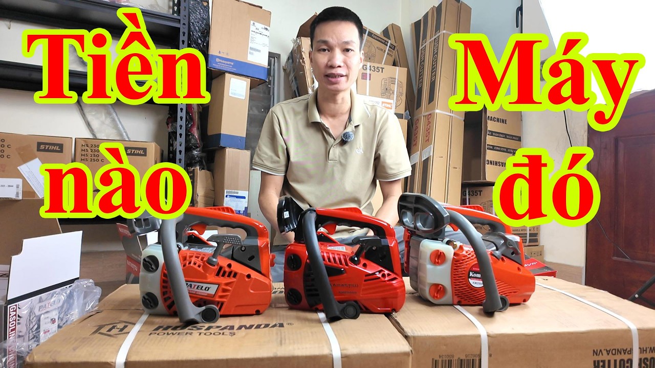 Tiền Nào Máy Đó Máy Cưa Xích Mini Đừng Nghe Oai MÀ Bị Lừa