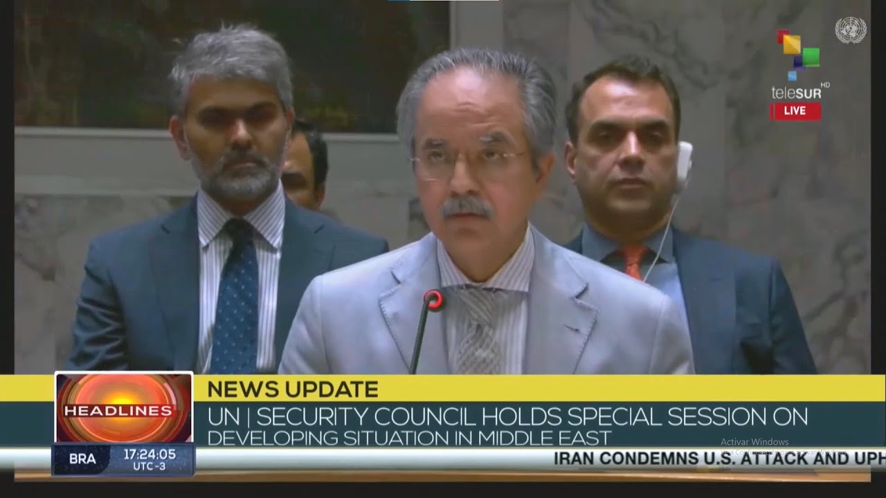 Pakistan backs Iran at UN