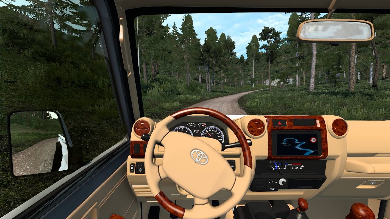 Toyota Land Cruiser J79 | Euro Truck Simulator 2 | Game Play
