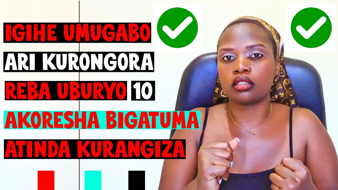 KURONGORA IGITUBA AMASAHA 2 UTARANGIZA DORE UBURYO 10 BWIZEWE WAKORESHA ✅