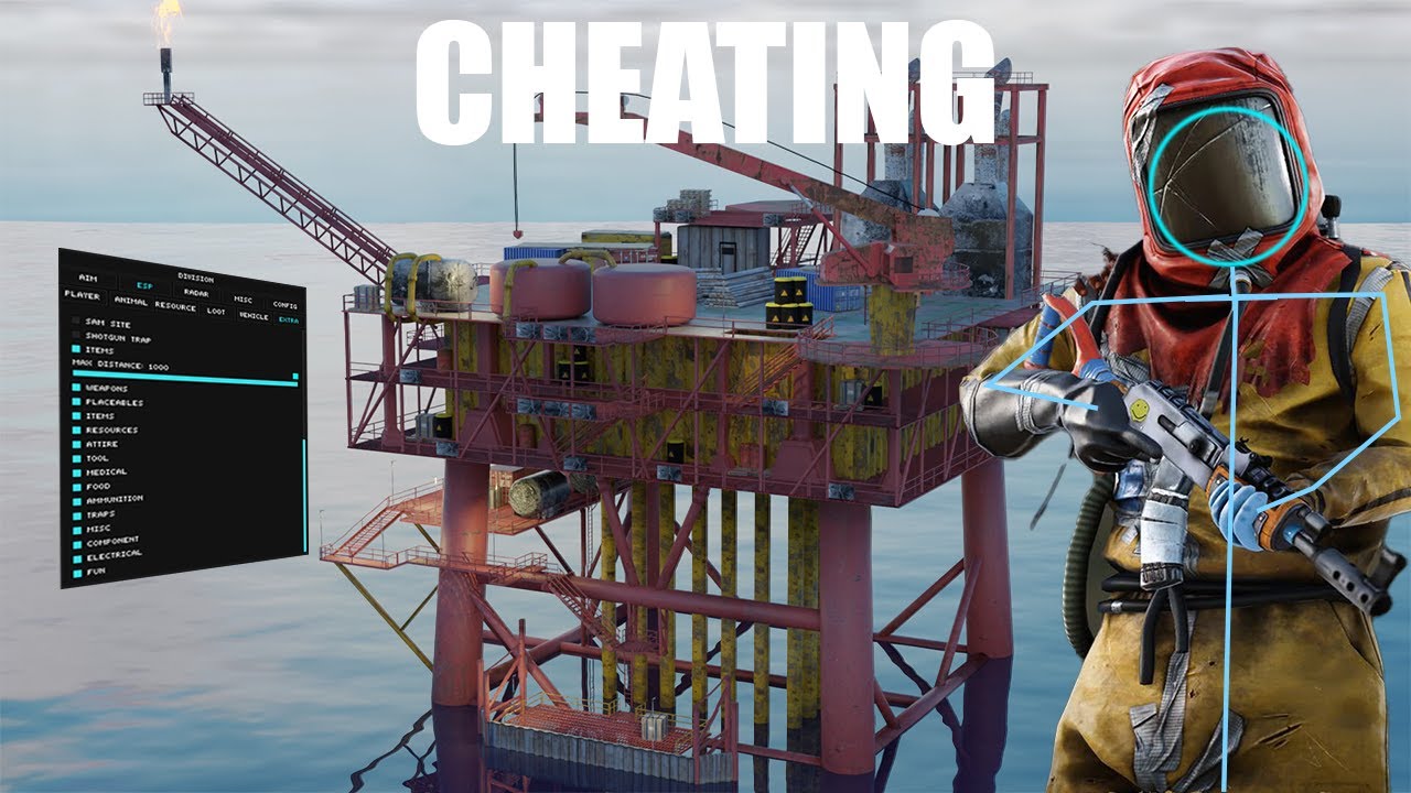 Rage Cheating In Rust With | Division | Purchase In Description |