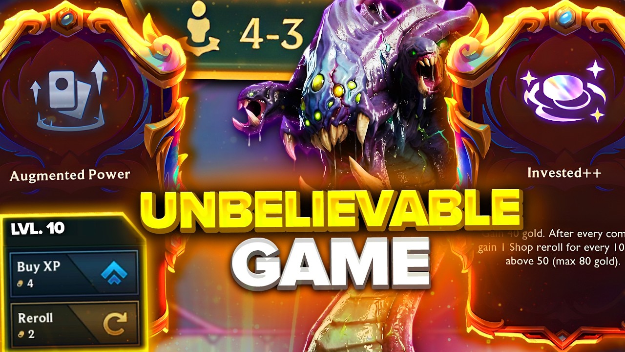 I Risked My ENTIRE Game with Augmented Power... It WORKED!!! | TFT Set 16