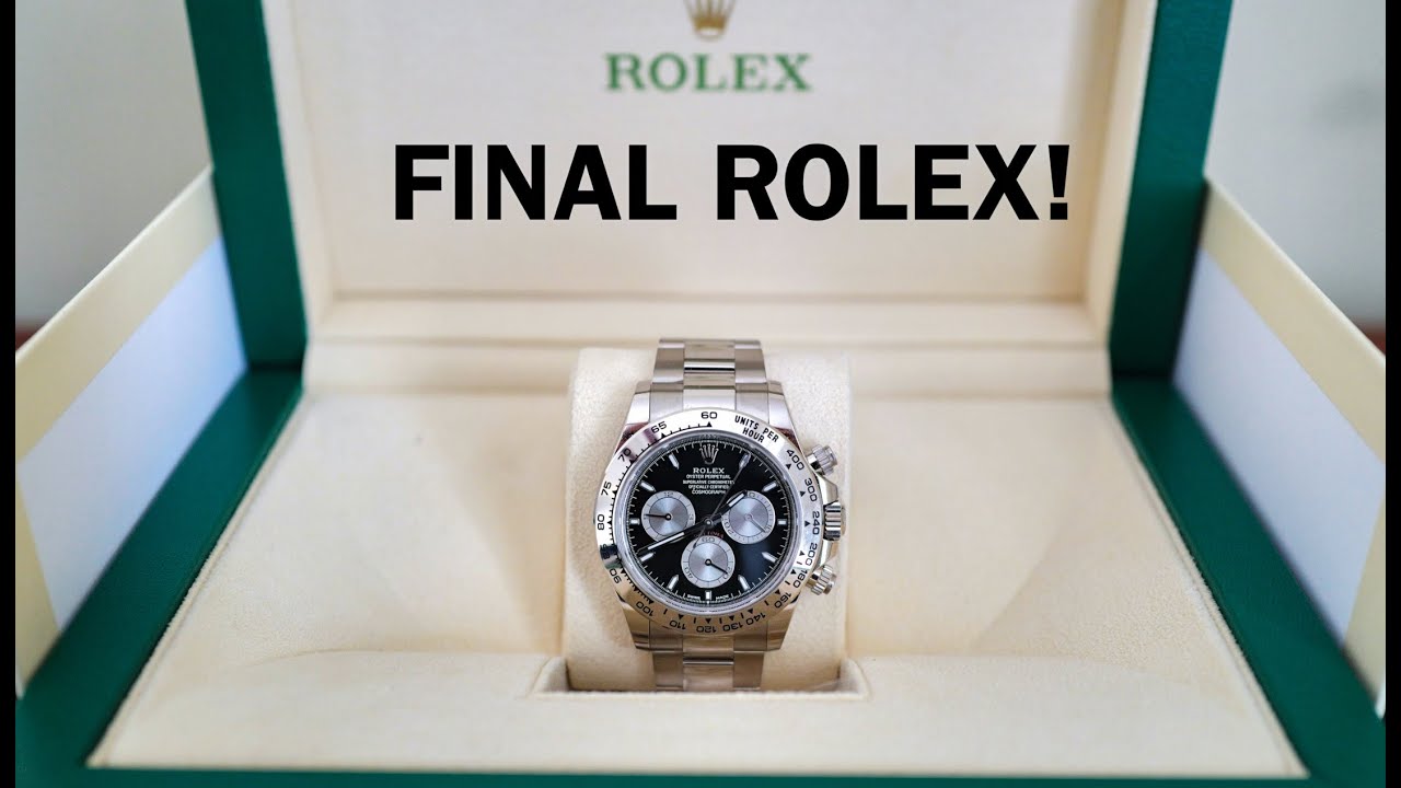 Brand New Rolex Cosmograph Daytona 126509.  Is this my last Rolex?
