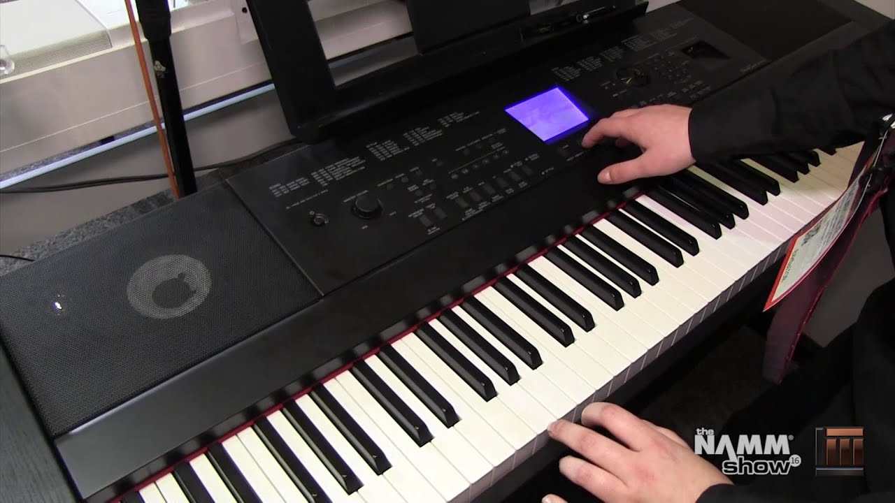L&M @ NAMM 2016: Yamaha DGX-660 Portable Grand