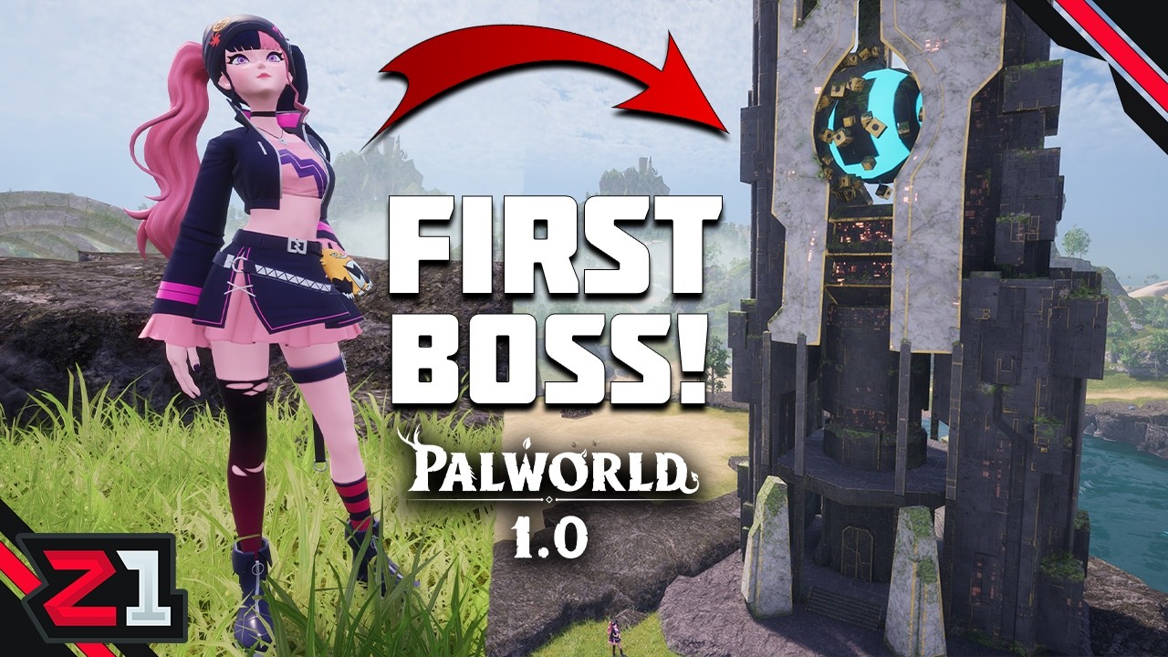Taking On Zoe The FIRST Boss Of The Rayne Syndicate! PALWORLD 1.0 [E2]