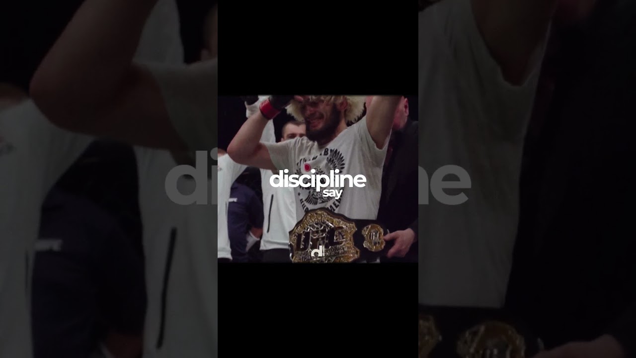 Just discipline.