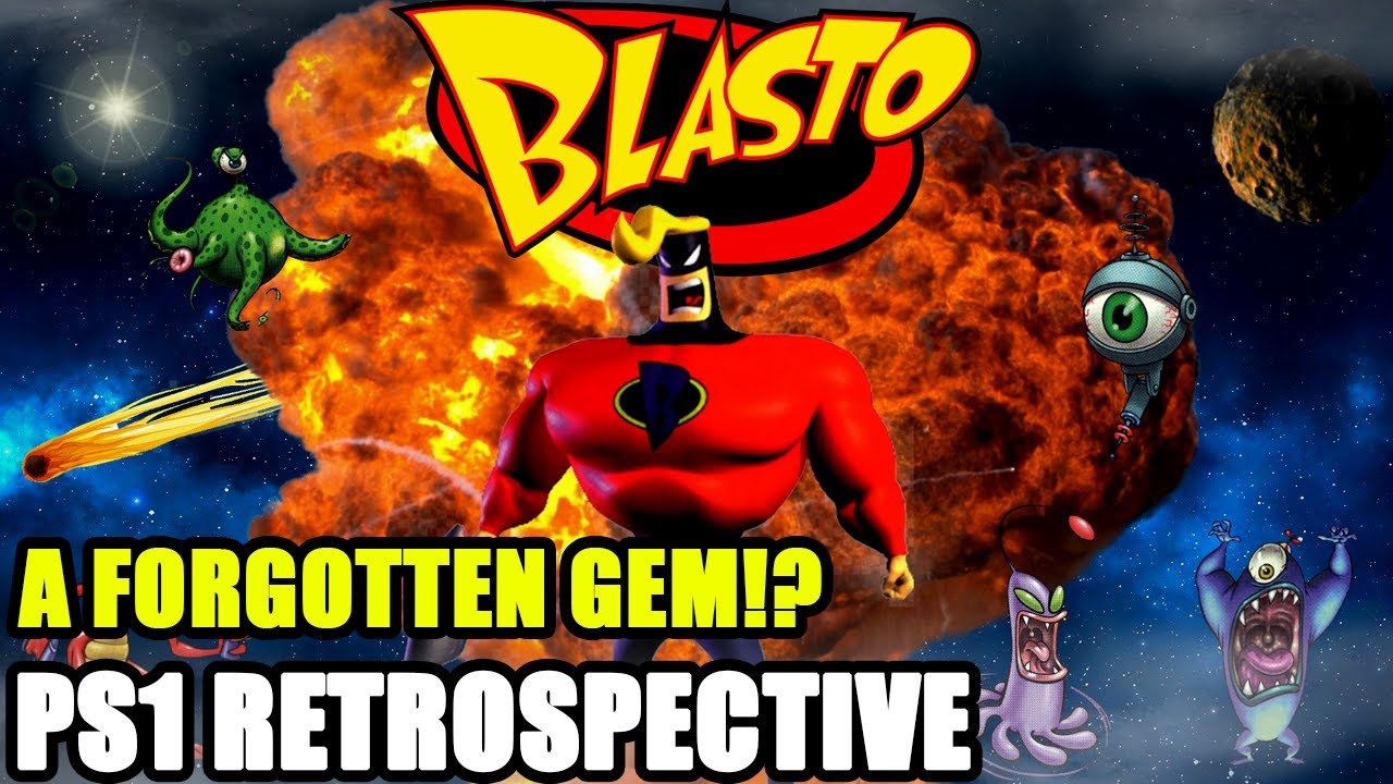 Blasto PS1 Retrospective (An Important Piece Of PlayStation History!)