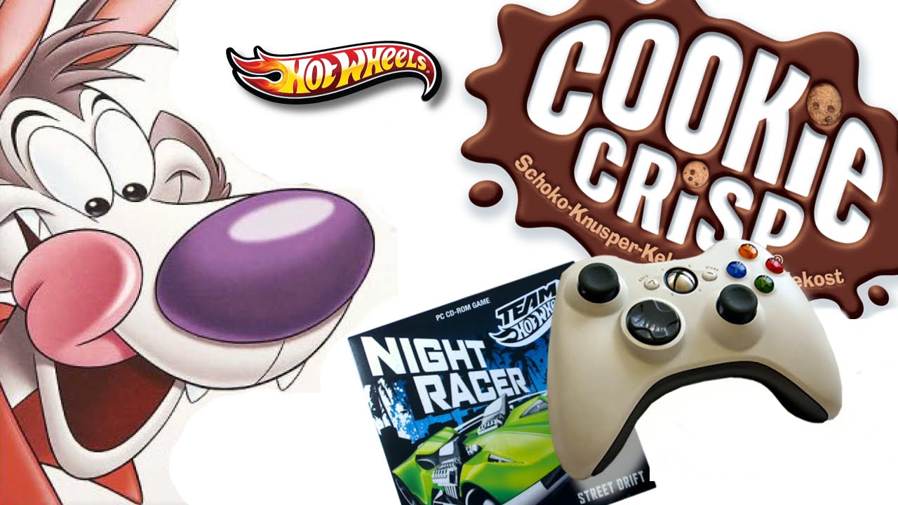 Cookie Crisp Cereals with Hot Wheels Video Games